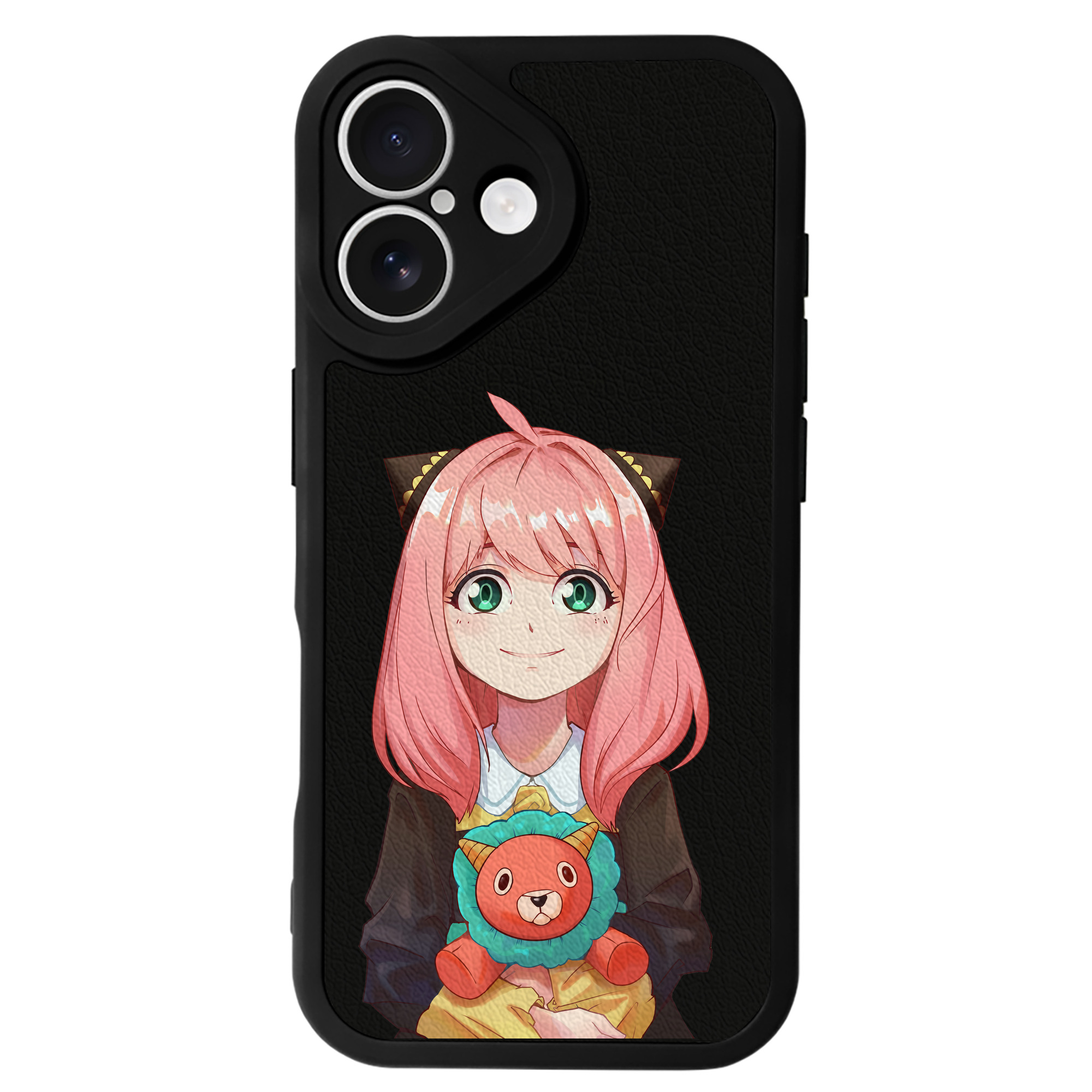 （画像用） SPY×FAMILY间谍家家酒 【iPhone 16シリーズ対応】シリコンスマホケース（レザー調） 材質：シリコン